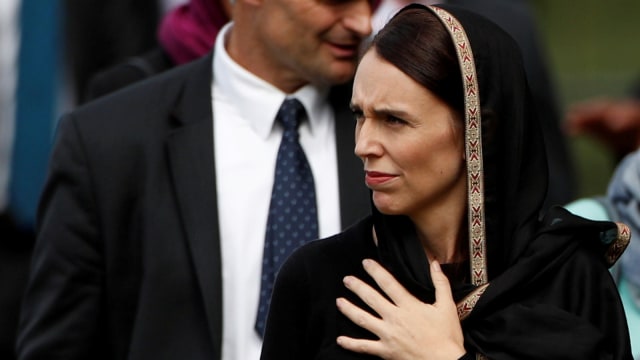 Perdana Menteri Selandia Baru, Jacinda Ardern (22/3). Foto: REUTERS / Jorge Silva