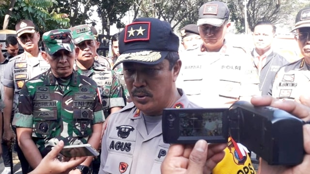 Kapolda Sumut Irjen Pol Agus Andrianto saat di wawancara wartawan. Foto: Rahmat Utomo/kumparan