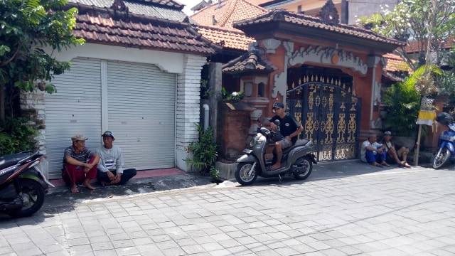 Suasana di kawasan SDN 12 Padang Sampian, Jalan Kebo Iwa, Denpasar Barat, Bali. Foto: Denita BR Matondang/kumparan