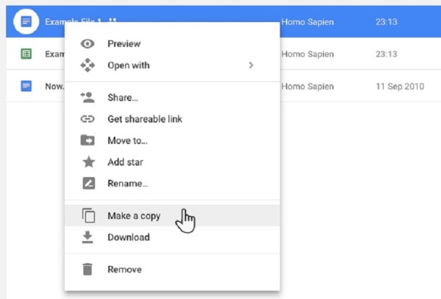 Cara pindah file ke google drive