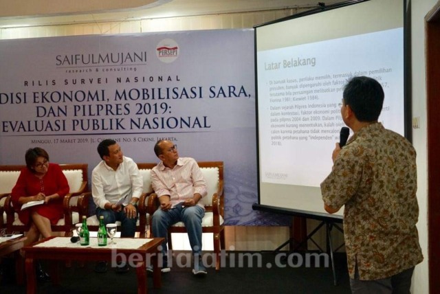 Survei SMRC dan Litbang Kompas Beda, Ini Kata Saiful Mujani