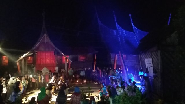 Festival Saribu Rumah Gadang di Solok Selatan. (Irwanda/Langkan.id)