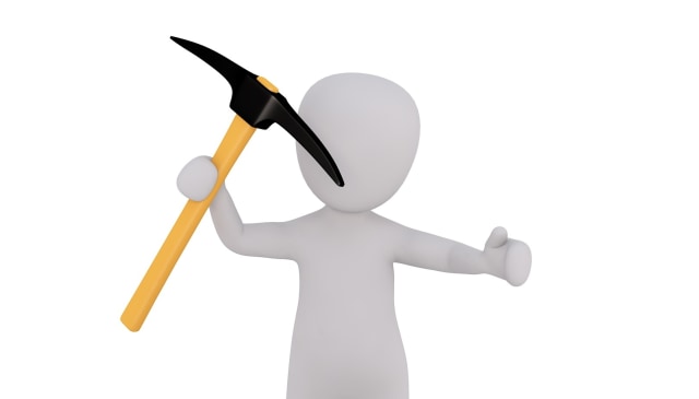 Ilustrasi Penambang. Foto: Pixabay