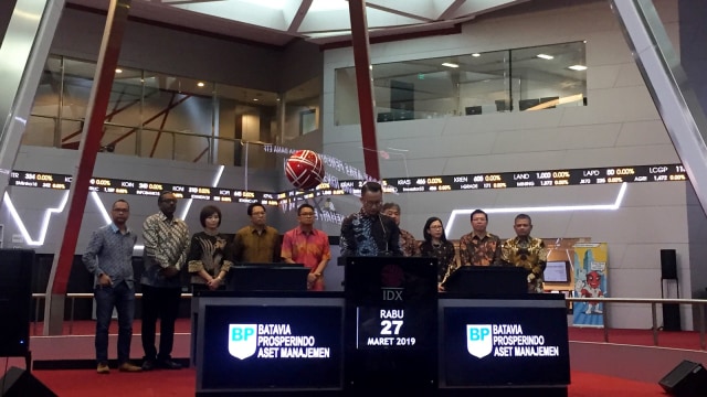 Peresmian Pencatatan Perdana Reksa Dana ETF di Gedung BEI