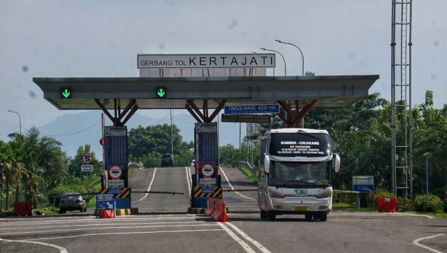 Akses dari Tol menuju Bandara Kertajati. Foto: Helmi Afandi Abdullah/kumparan