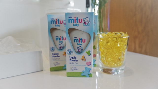 com-Mitu Baby Liquid Powder Foto: Maharani Sagita/kumparan