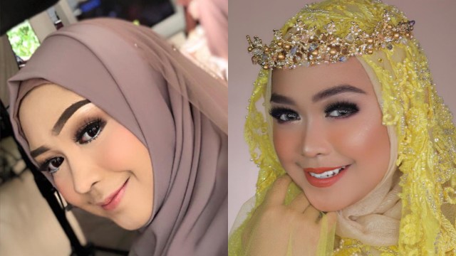 Ria Ricis nampak semakin menawan saat gunakan makeup bold. (foto: Instagram/@tasyafarasya dan @riaricis1795)