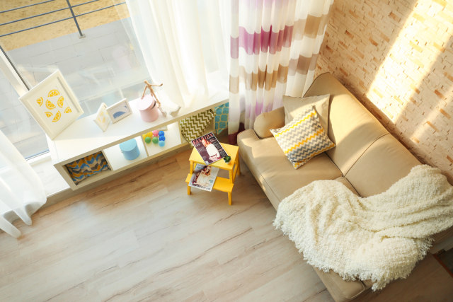Dekorasi ruangan sempit. Foto: Shutterstock