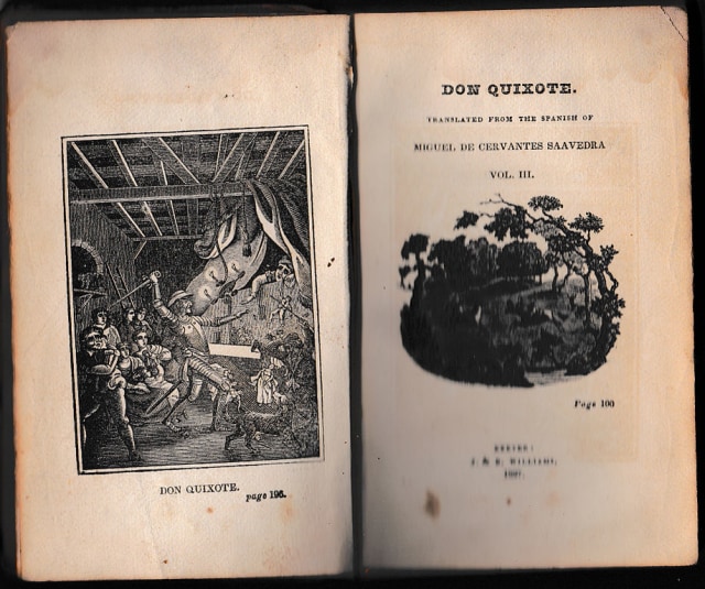 Buku Don Quixote de la Mancha karya Miguel de Cervantes. Foto: commons.wikimedia.org