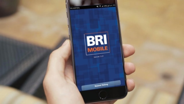 Ilustrasi aplikasi BRI Mobile. Foto: Dok. Bank BRI