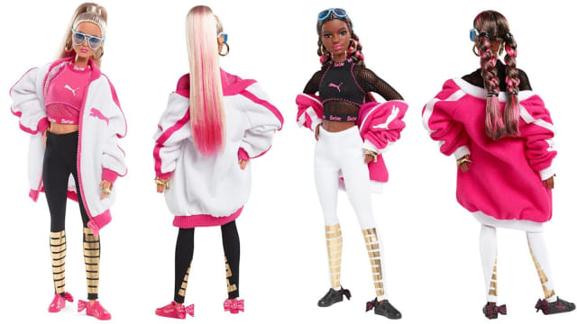 Boneka Barbie x Puma