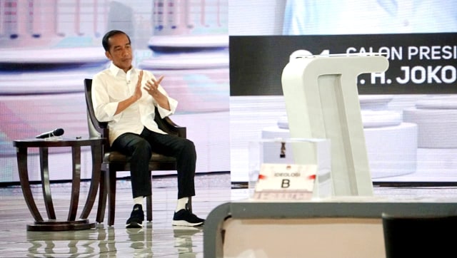 Debat Ke IV Pilpres 2019, Capres no urut 01, Joko Widodo, Hotel Shangri-La