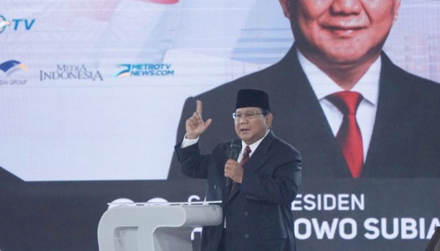 Debat Ke IV Pilpres, Prabowo Subianto