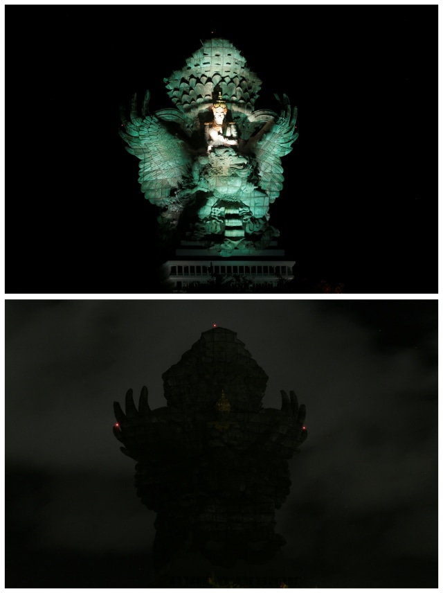 Earth Hour Garuda Wisnu Kencana