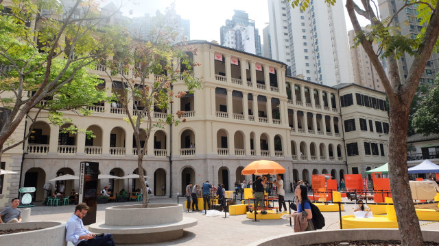 Tai Kwun di kawasan Old Town Central, Hongkong. Foto: Hesti Widianingtyas/kumparan