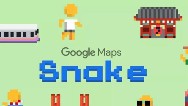 Game Snake di Google Maps. Foto: Google