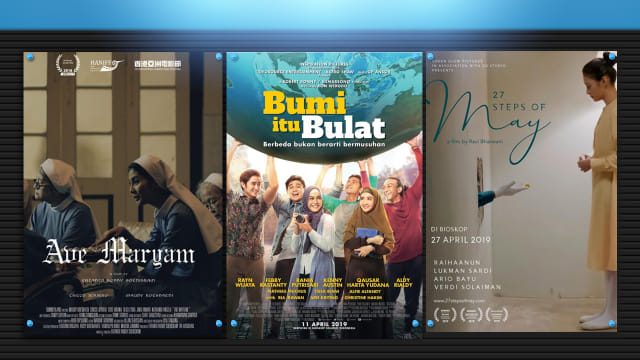 Film Indonesia yang tayang April 2019. Foto: Graphic: Putri Sarah Arifira/kumparan