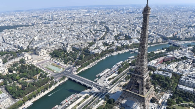 Menara Eiffel. Foto: AFP