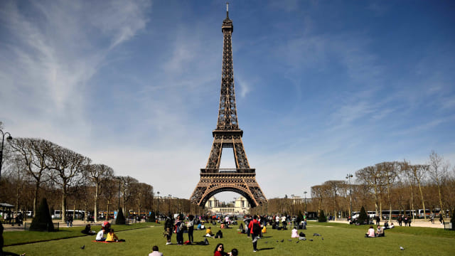 Ilustrasi kota Paris, Prancis. Foto: AFP