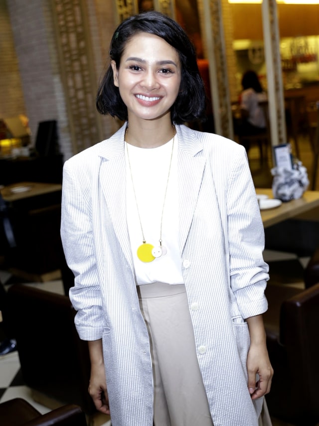Penyanyi Andien saat hadir di diskusi musik di Cilandak Town Square, Jakarta, Senin (1/4). Foto: Ronny