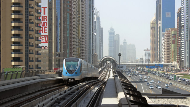 Metro Dubai di Dubai, Uni Emirat Arab Foto: Flickr/Stefan Wisselink