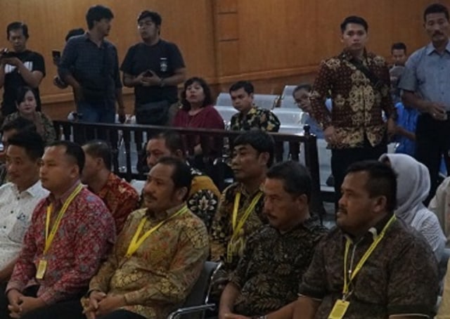 Sidang suap Meikarta di Pengadilan Tipikor Bandung. (Ananda Gabriel)