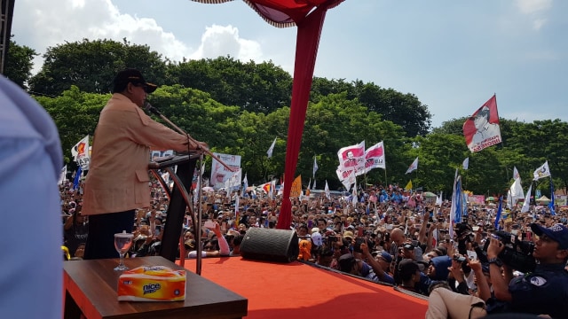 Video: Suasana Kampanye Capres Prabowo di Tegal