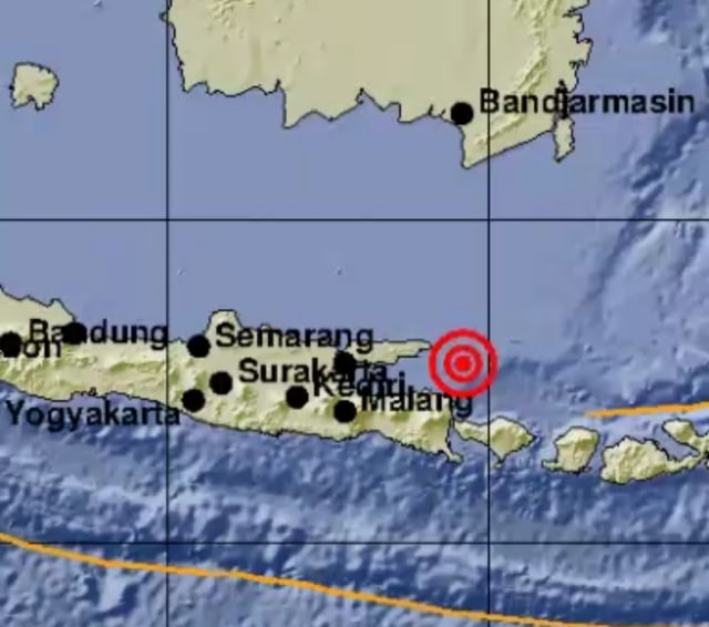 Gempa 5 0 Guncang Sumenenep Tak Berpotensi Tsunami