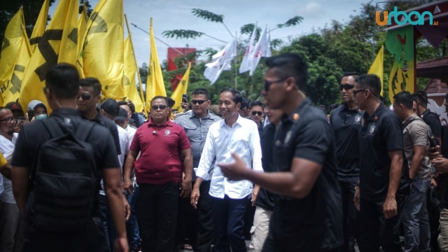 Spider-Man dan Wolverine dalam Kemeriahan Kampanye Jokowi di Palembang (440395)