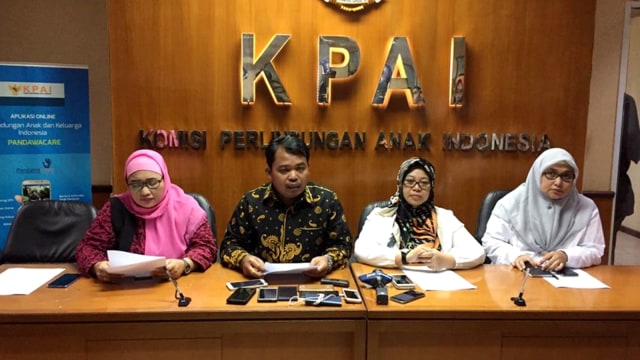 Konferensi pers terkait game online, di Kantor KPAI, Menteng, Jakarta Pusat, Selasa (2/4). Foto: Andesta Herli Wijaya/kumparan