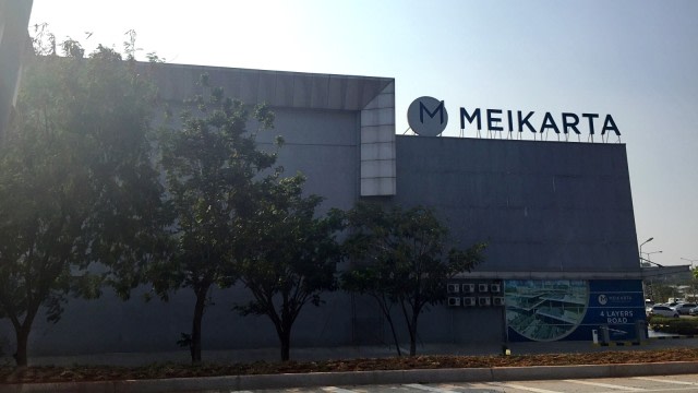Suasana di Megaproyek Meikarta. (Foto: Muhammad Lutfan Darmawan/kumparan)