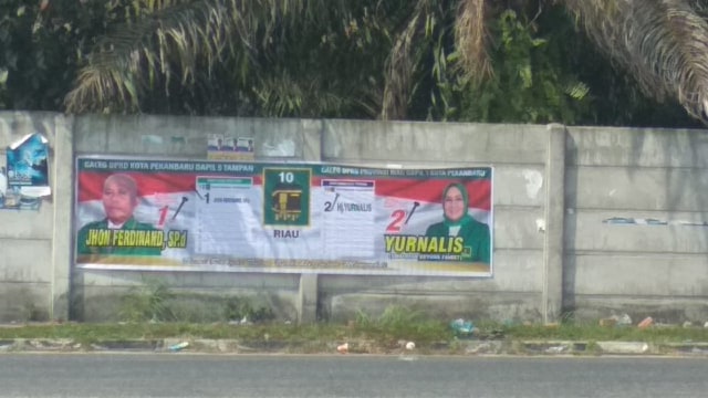 Caleg di Riau Enggan Pasang Foto Jokowi-Ma'ruf di Baliho (851436)