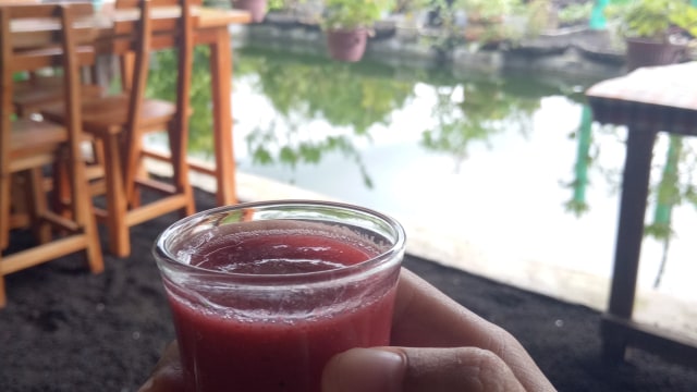 Jus Cacing, terasa segar dan menyehatkan (kanalbali/LSU)