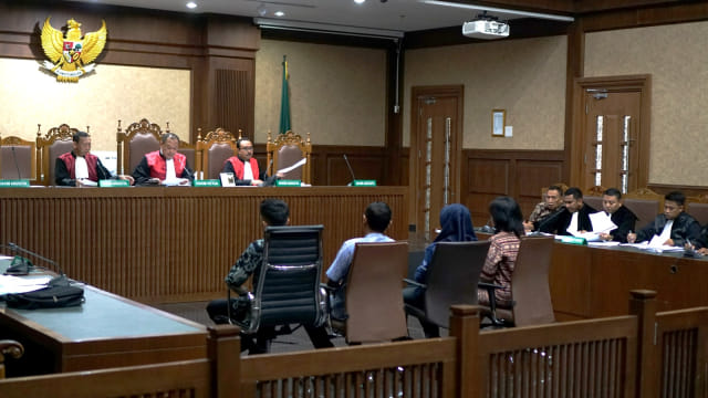 Sidang kasus dugaan korupsi dengan terdakwa Sekjen KONI Ending Fuad Hamidy di Pengadilan Tipikor, Jakarta, Kamis (4/4). Foto: Irfan Adi Saputra/kumparan