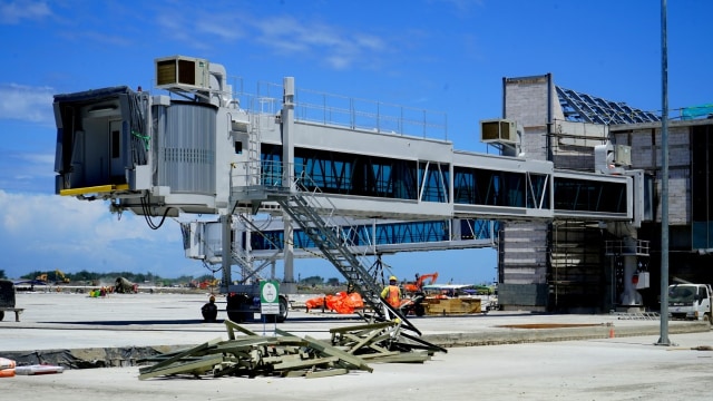 Proses pembangunan Bandara Baru Yogyakarta. Foto: Dok. Angkasa Pura I