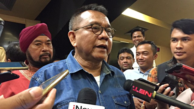 Ketua kegiatan kampanye akbar Prabowo-Sandi tanggal 7 April, Muhammad Taufik. Foto: Andesta Herli Wijaya/kumparan