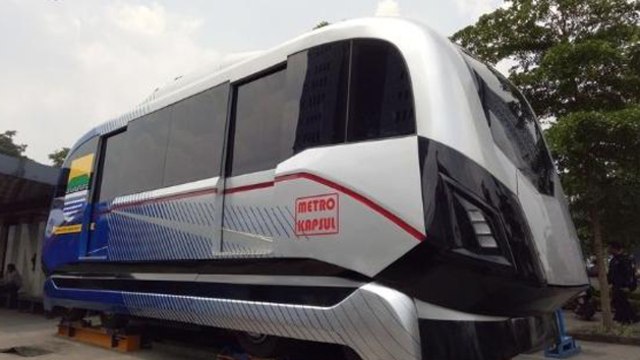 KA Metro Kapsul. (Doc Humas Pemprov Sumbar)