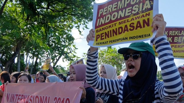 LIPUTAN KHUSUS, Indonesia Tanpa Feminis, Aksi Hari Perempuan Internasional
