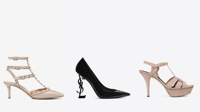 High Heels Populer yang Digemari Pecinta Mode Foto: Valentino dan Yves Saint Laurent