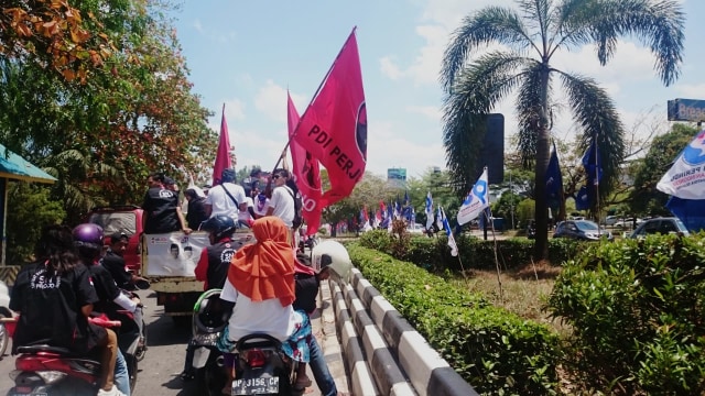 Kemaceratan di salah satu ruas jalan / F. Istimewa