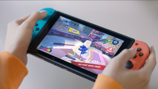 Game Sega di Olimpiade 2020 Foto: YouTube Nintendo Switch