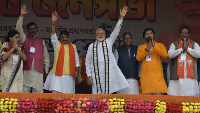Kampanye PM India Narendra Modi pada pemilu India 2019