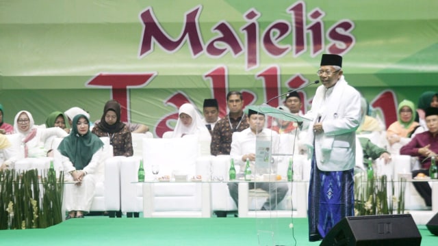 Jawaban Ma'ruf Amin Tanggapi Survei Puskaptis yang Menangkan Prabowo (51817)
