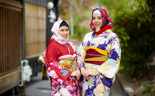 Hijab kimono Yumeyakata Foto: dok. Yumeyakata