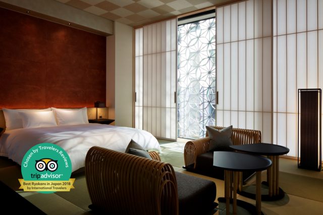 Kamar milik HOSHINOYA Tokyo di Jepang