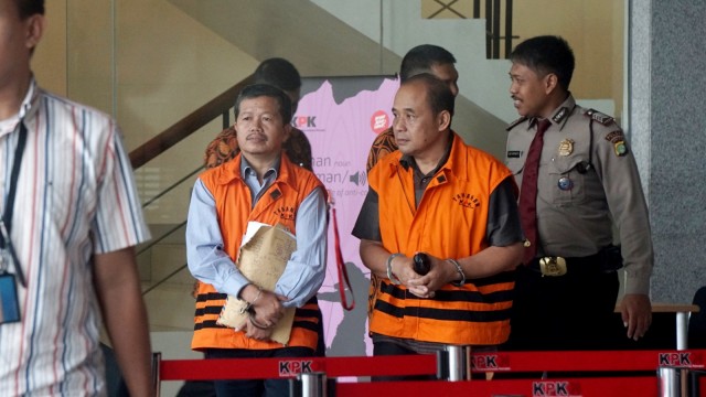 Kadisdik Cianjur, Cecep Sobandi, Kabid SMP Dinas Pendidikan Cianjur, Rosidin, Pemeriksaan lanjutan di KPK,