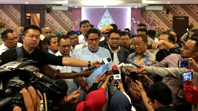 Cawapres 02 Sandiaga Uno, mendapatkan rekomendasi dari, Federasi Serikat Pekerja Sinergi BUMN