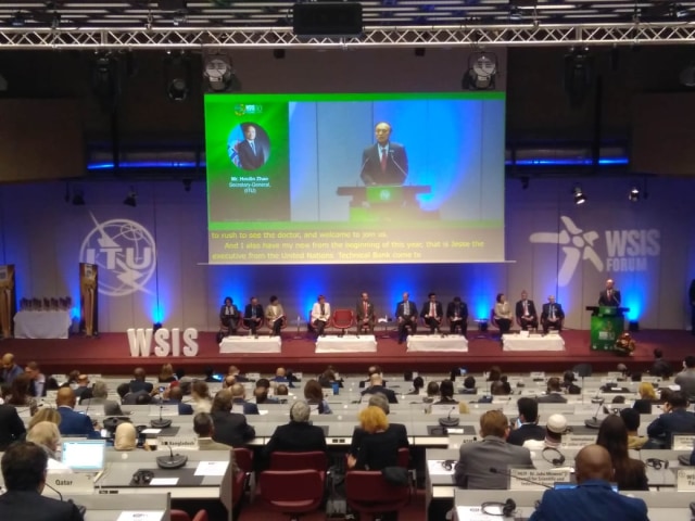 Pembukaan WSIS 2019 oleh Sekjen ITU Houlin Zhao
