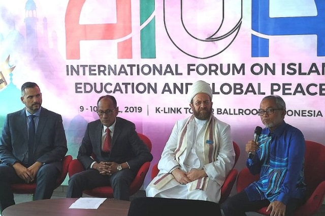 Konferensi pers peluncuran sekolah islam internasional KLIS di K-Link Tower pada Selasa, 9 April 2019 (dok. KLIS)