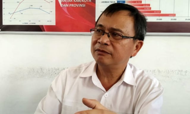 Kepala Badan Kepegawaian Pendidikan dan SDM Kabupaten Minahasa, Melky Rumate